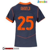 Ženske Nogometnih dresov Inter Milan Manuel Akanji #25 Tretji 2025-26 Kratki rokavi